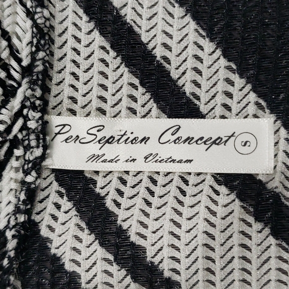 PerSeption Concept Open Sweater 3/4 Sleeve Size S - Picture 4 of 8